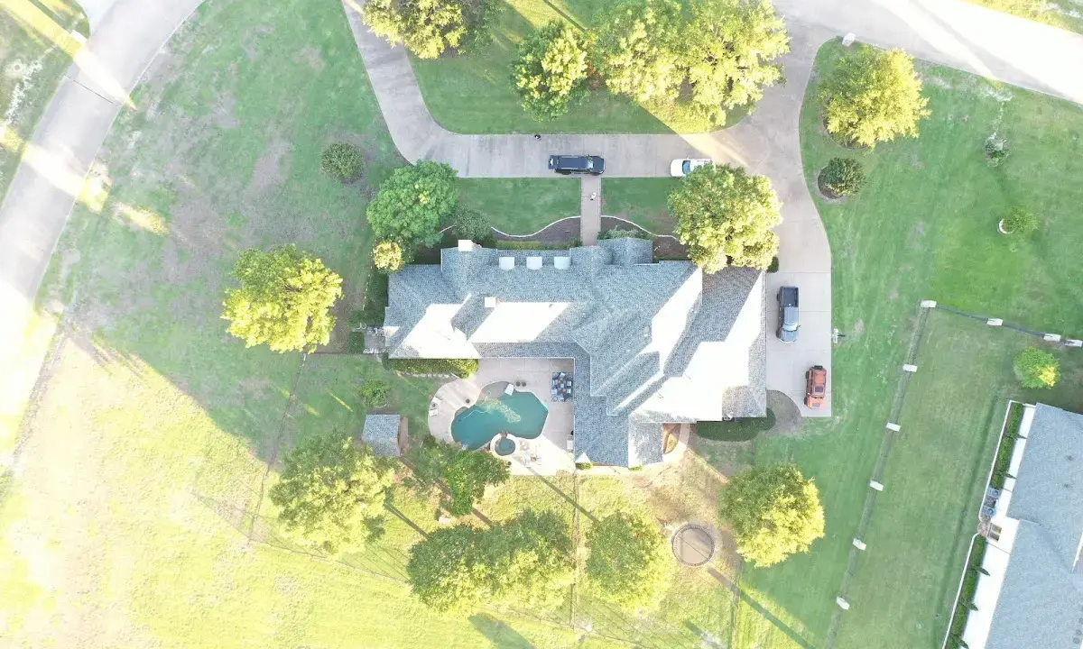 New shingle roof installation on a home in Hampton